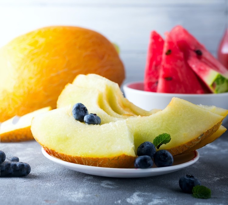 vad innehåller honungsmelon friska vitaminer och mineraler