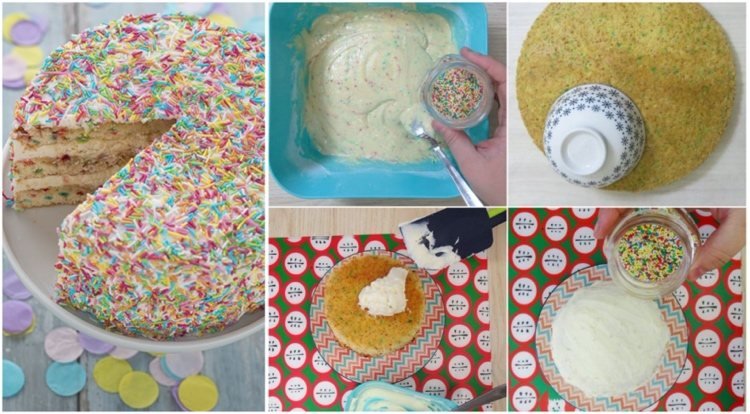 tårta för barnkarnevalsfest