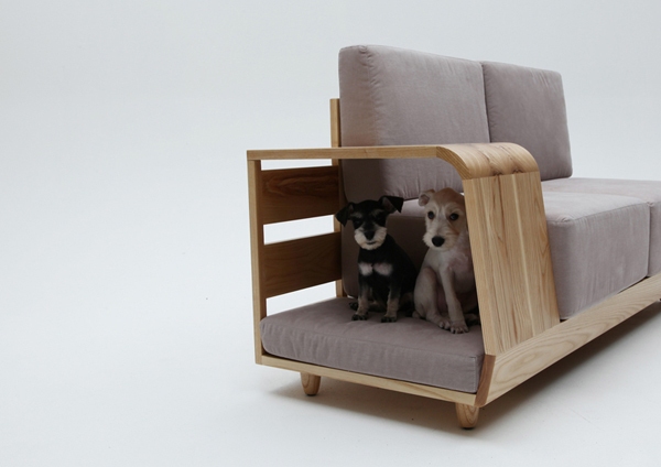 Designer soffa djurälskare hund säng design idéer