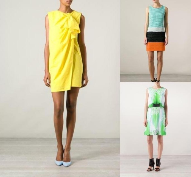 attraktiva-klänningar-olika-färger-bra-designer-mode-sommar-2014