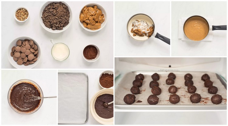 Gör sommarchoklad själv. Tryffelrecept gör enkla desserter utan bakning
