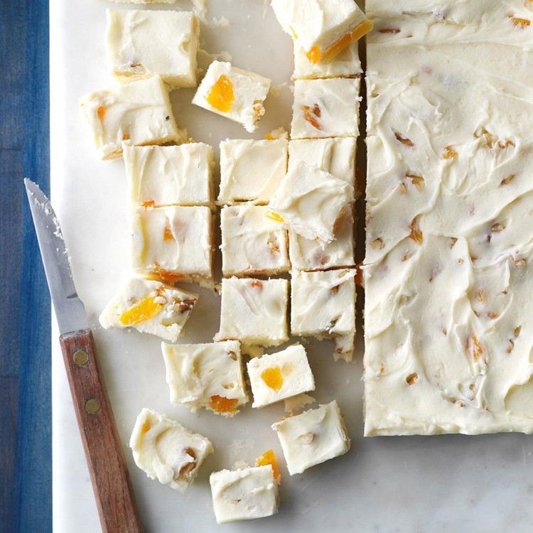 Fudge recept helt enkelt sommar desserter med aprikos recept idéer