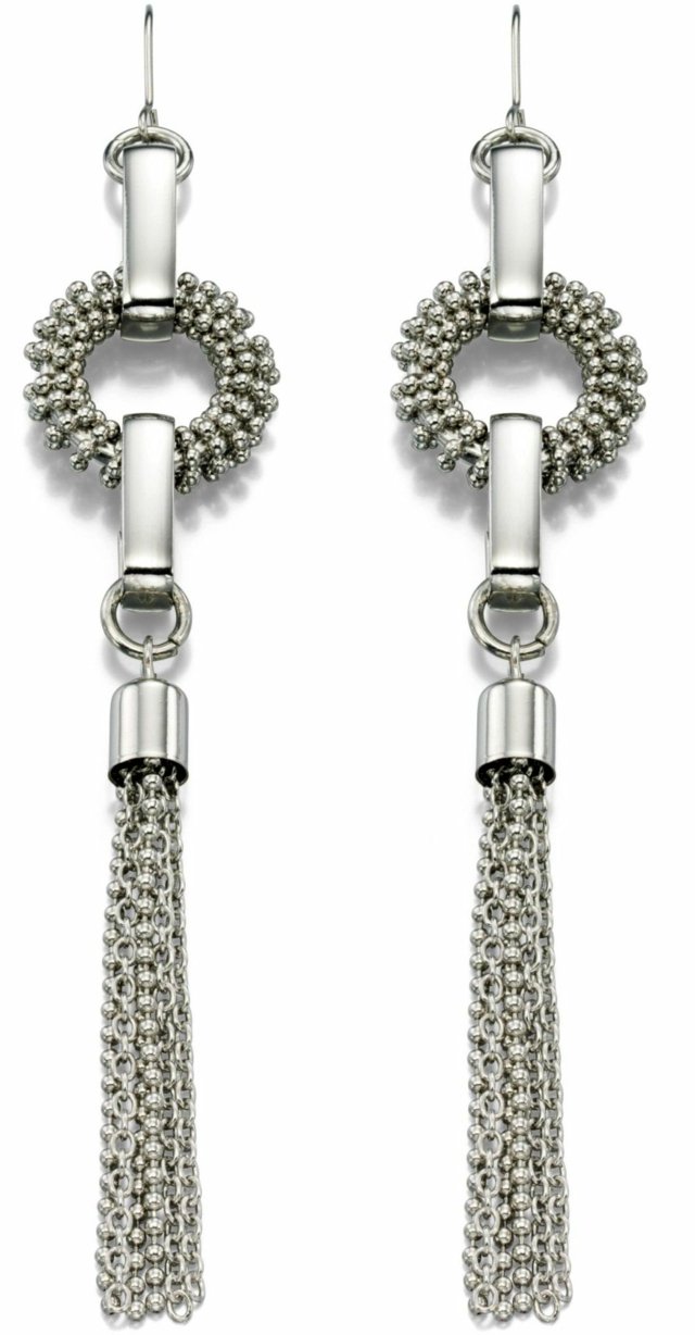 smycken art deco stil örhängen silver