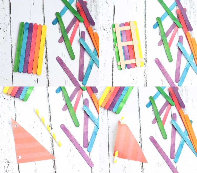 Erbjuder förskolan sommarbord dekorationer från popsicle pinnar gör dig själv