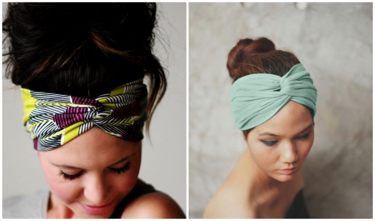 sommarfrisyrer-turban-hårband-idéer-neonfärger
