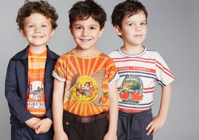 roliga-sommar-t-shirts-för-pojkar-ränder-frukt-tryck-Dolce-Gabbana