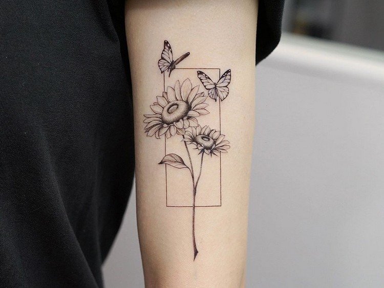 Sunflower Tattoo Betydelse Tattoo Trends 2021