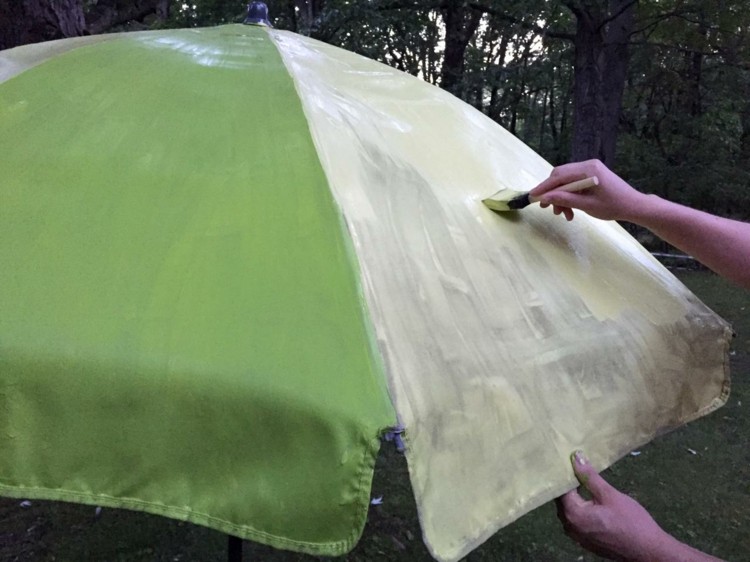 design-parasoll-grön-lack-dekoration-gör-det-själv