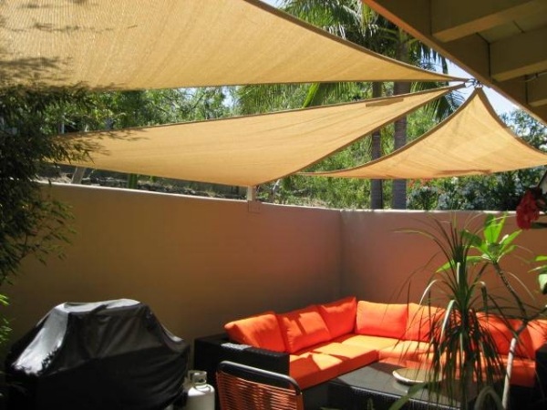 Solskydd vattentät uteplats möbler