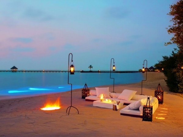 Dream Travel Taj Exotica Maldives Beach Lounge