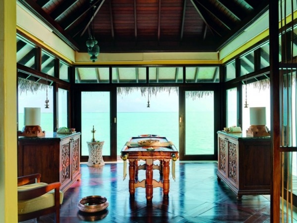 Spa resort i Maldiverna-Taj Exotica indiska bad etablering