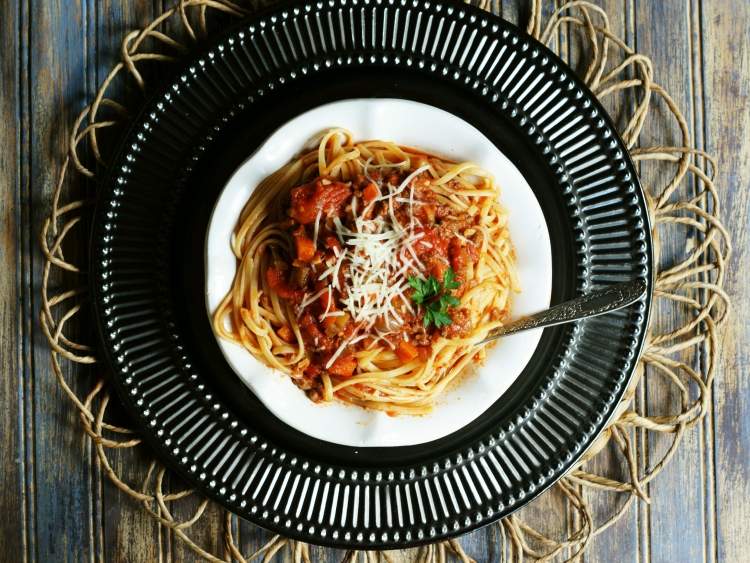 Spaghetti Bolognese snabba italienska rätter