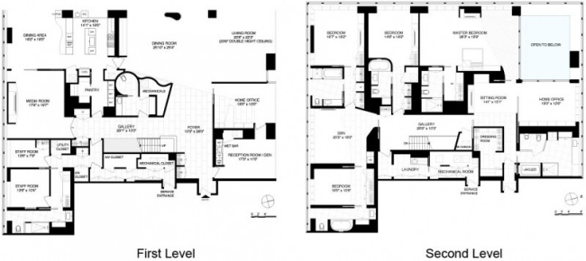 Interiör layout maisonette lägenhet design