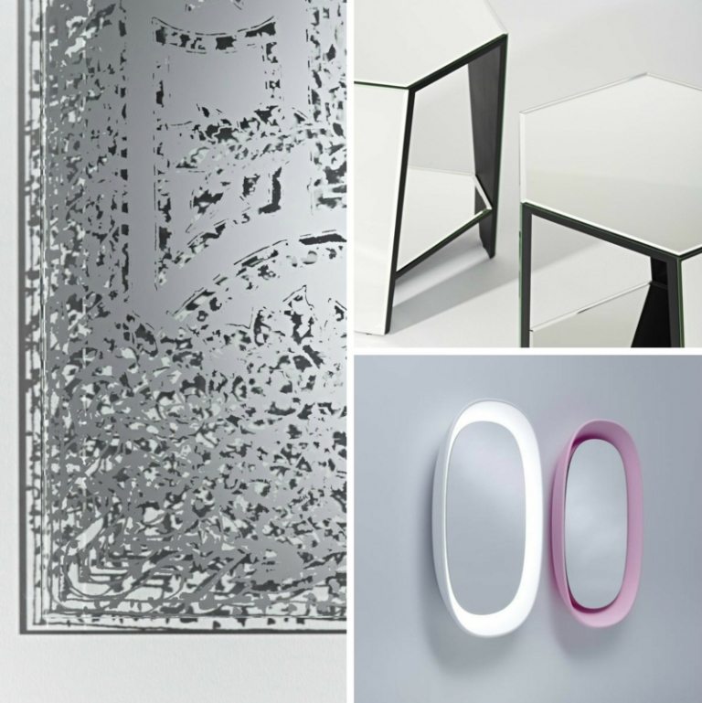 design spegel tillbehör interiör scoop oxid smart sidobord