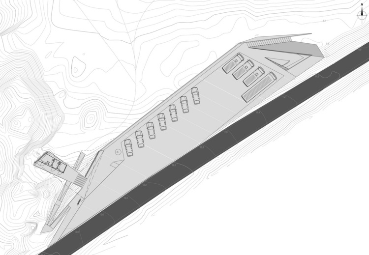 planera parkering servicebyggnad MORFEUS arkitekter