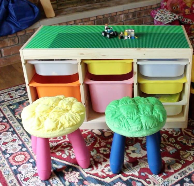 lekbord-bygg-själv-lego-tallrik-pall-plastlådor