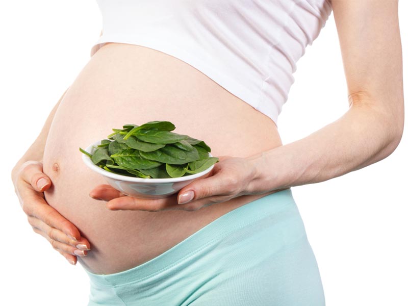 σπανάκι κατά τη διάρκεια της εγκυμοσύνης