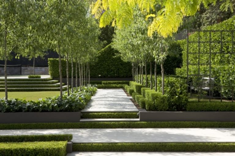 Grit-trädgård-formell-trädgård-design-bilder