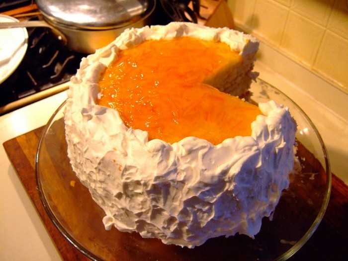 Tårta-med-apelsin-sylt