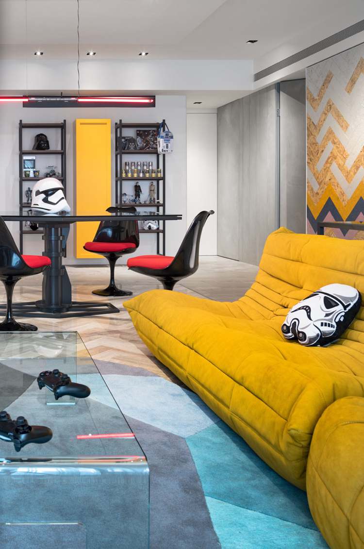 star-wars-modern-interiör-design-vardagsrum-soffa-gul-klädsel