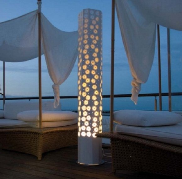 Trädgårdslampor golvlampa designer Bysteel Italy