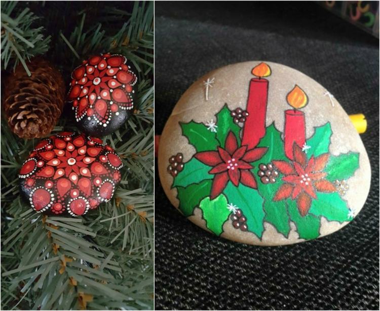 prydnader vinterblommor julstjärna