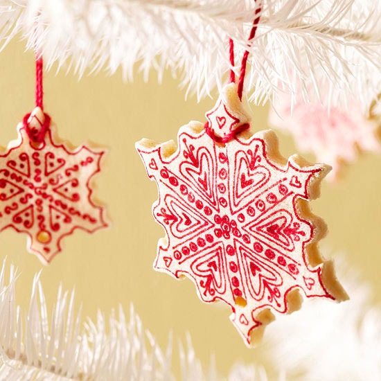 Bakning deg jul advent advent hantverk dekoration hängande snöflinga smycken