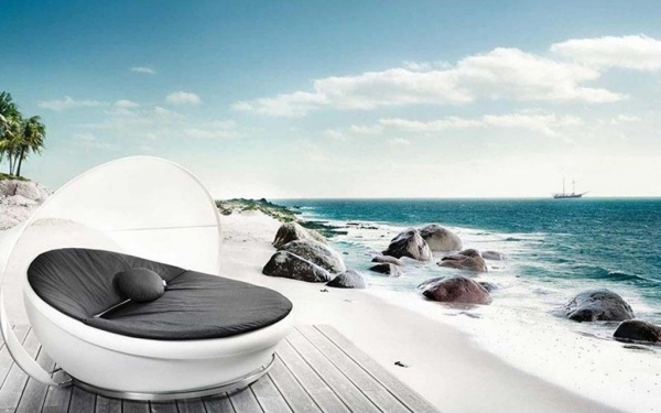 Utomhus loungemöbler strandträdgård-Solpuri Lagoon Design