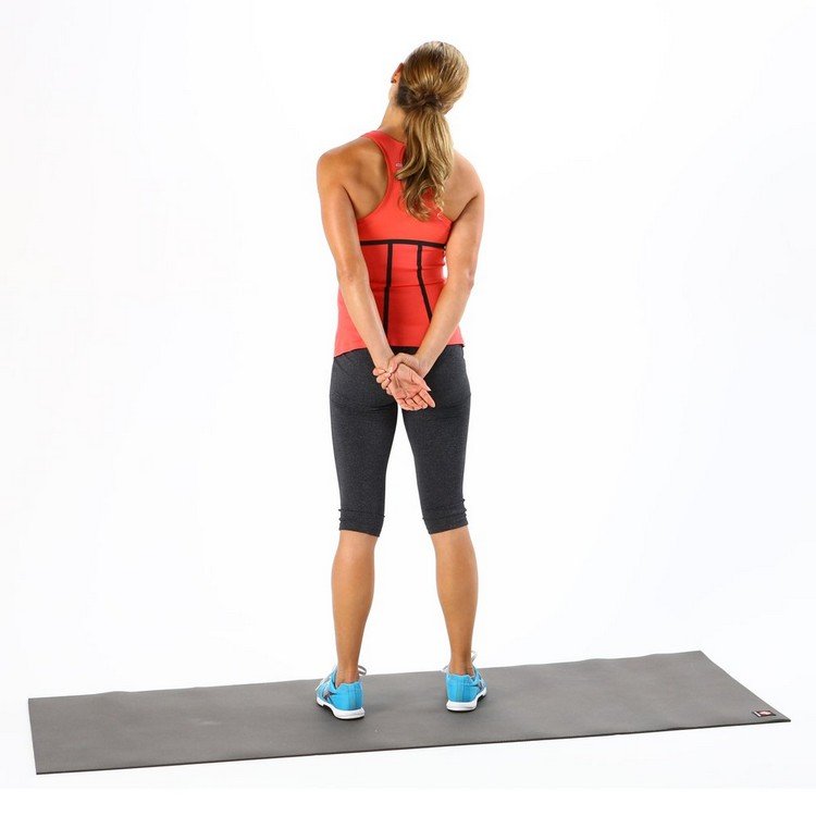 rygg axel stretching tips stretching övningar