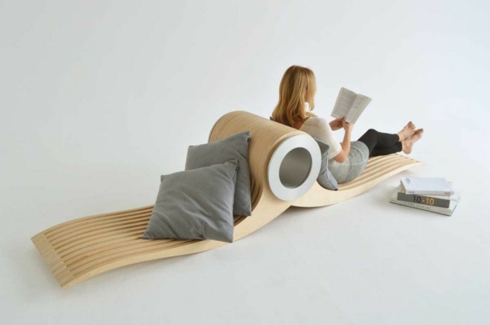 exocet design Stéphane Leathead idé möbler träkuddar