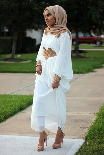 Styling Kaftans As Scarf