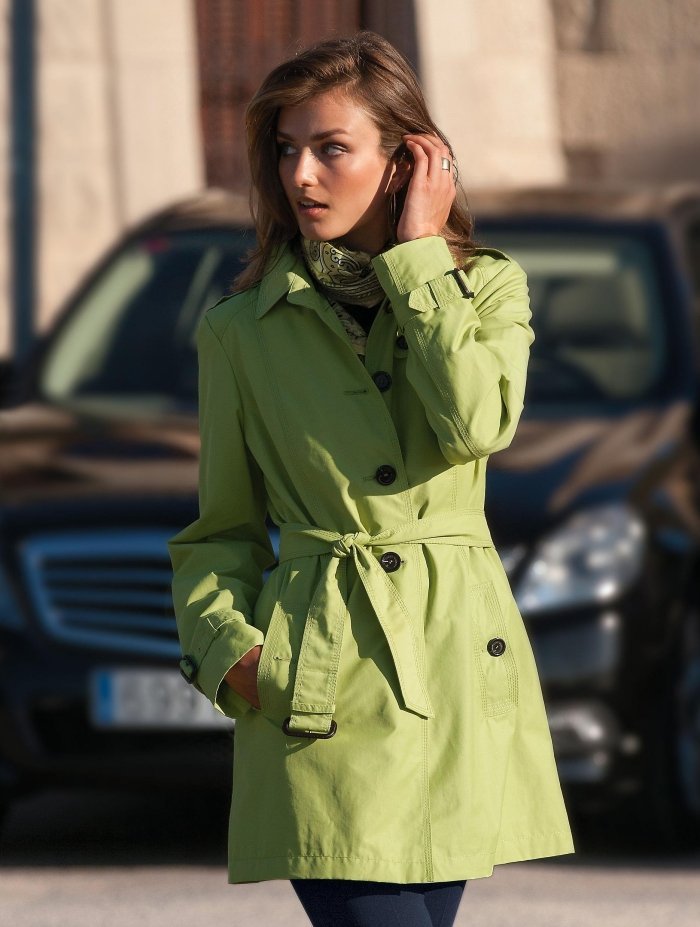 trench-coat-for-women-fuchs-schmitt-shoulder-bar-lime-green-sporty-casual-back-slit