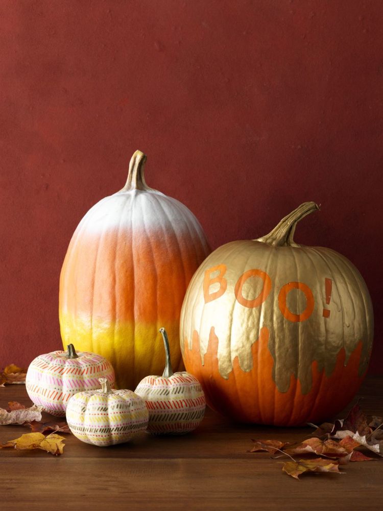 super sista minuten idéer halloween dekoration pumpor lätt