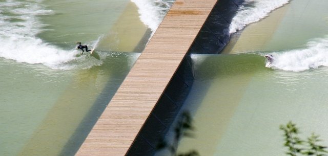 vattenvågor för surfing generator våg-trädgård konstgjorda vågor