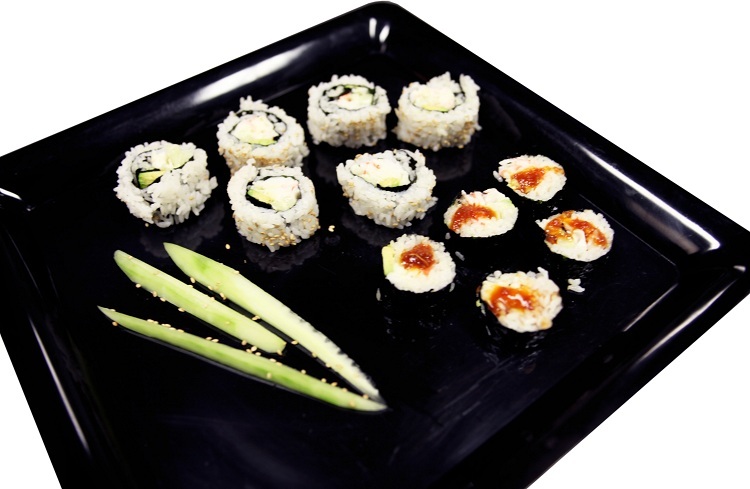 Gör-din-egen-rulle-förbered-instruktioner för sushi