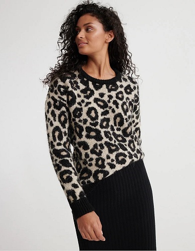 Naisten Superdry Leopard Print -paita