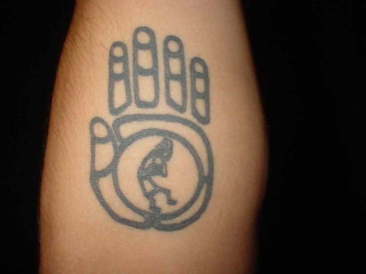 symbol-styrka-hand-indisk-indisk-tecken