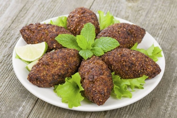 dumplings bulgur köttfärs recept syriska