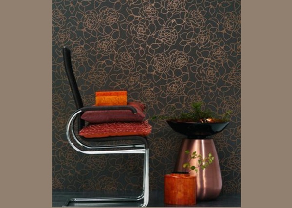 Non-woven tapetdesign
