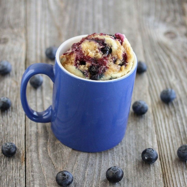 Cupcake-mikrovågsugn-vanilj-blåbär-cup-muffin-recept
