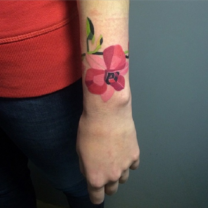 Handleds tatuering blommor kvinnor idéer bilder