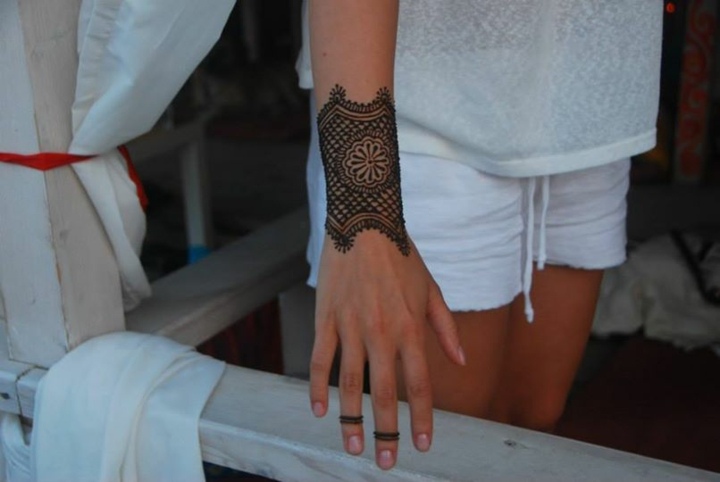 Tattoo handleds henna designer armband idéer