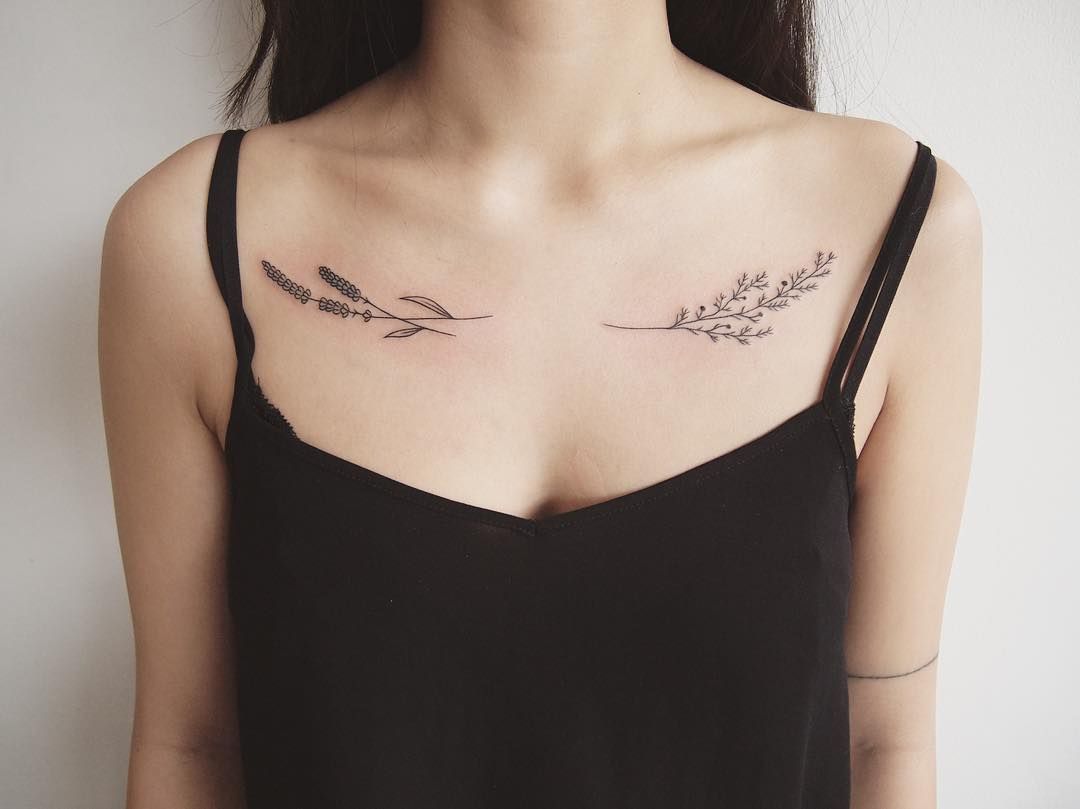 Blommor tatuering design idéer tatuering trender kvinnor