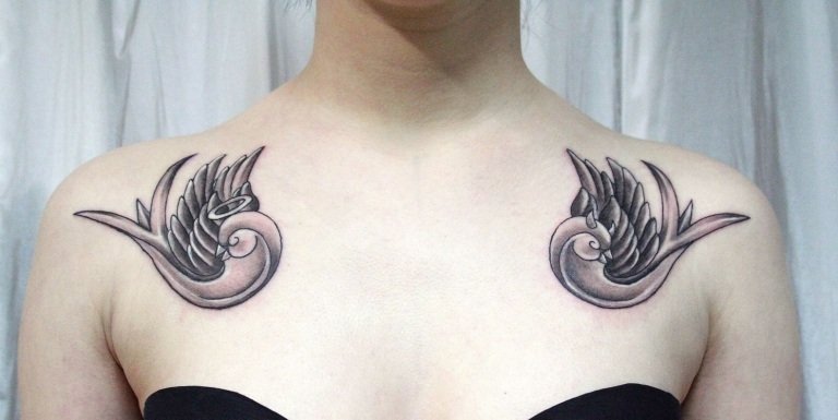 Bird Tattoo Design Betydelse Kvinnor Idéer Tattoo Motiv Small