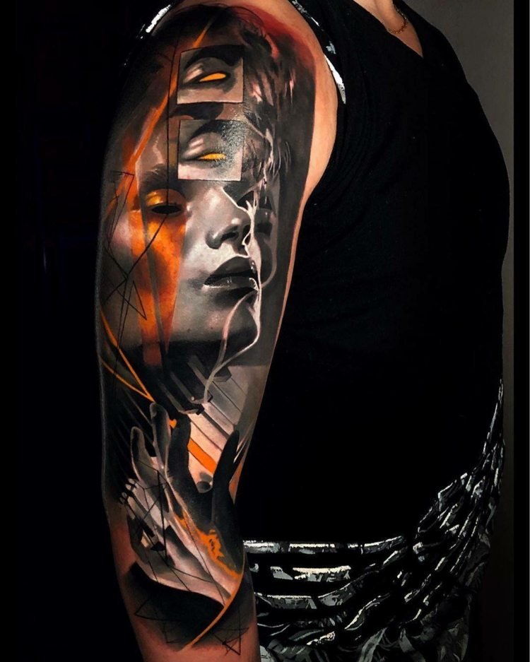 Tattoo Realistisk stil Walter Montero Tattooist Arm Tattoo Men