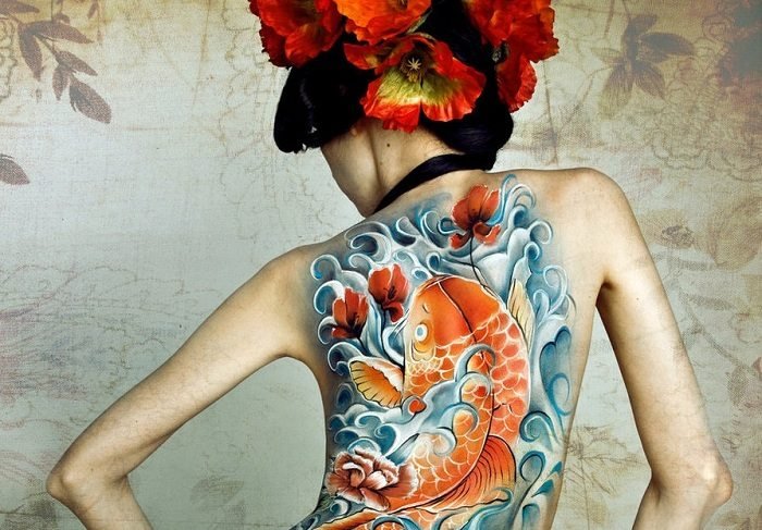 Tatuering-idéer-motiv-japanska-tatueringar-koi-fisk