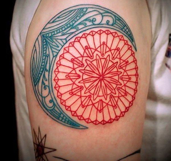 Tatuering idéer Maori överarm designer exempel