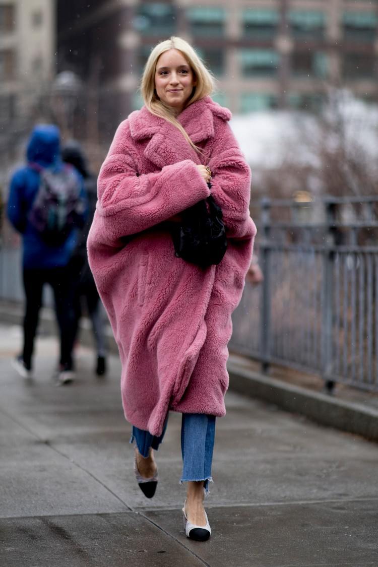 Teddy Coat Outfit Höst Mode Trender Höst Vinter 2020