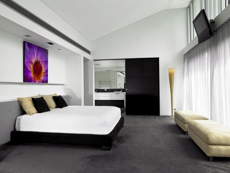 grå-mattor-sovrum-svart-vit-möbler