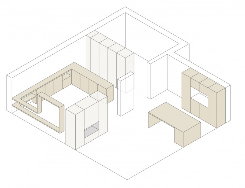 Terrass tak-design-korgplan-hus-interiör-rum-division-sektion